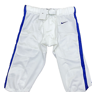 Nike Stock Vapor Pro Game Football Pants White /Blue CI3771-108 Men's 3XL