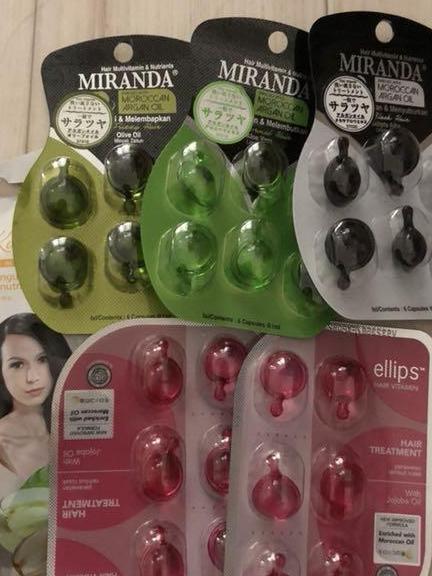 ellips&MIRANDA　ヘアオイルセット