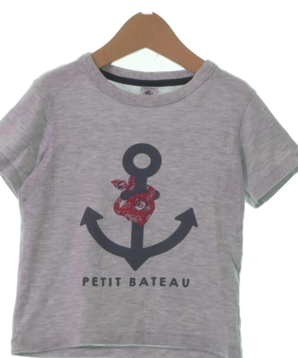 PETIT BATEAU（プチバトー）Tシャツ・カットソー グレー サイズ:110 キッズ |【公式】ブランド古着・中古通販はRAGTAG（ラグタグ）