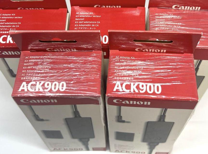 5個セットキャノン　ACアダプターキット　ACK900　IXY　電源キット