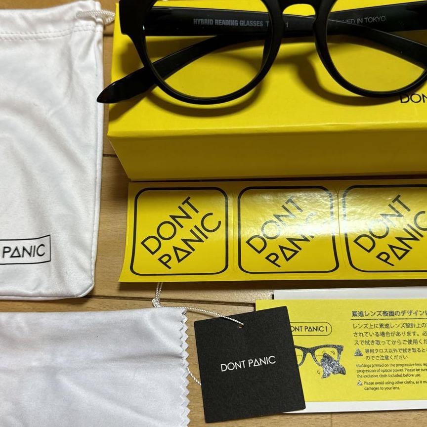 yoshi様専用DONT　PANIC　HYBRID　GLASSES　＋0.5