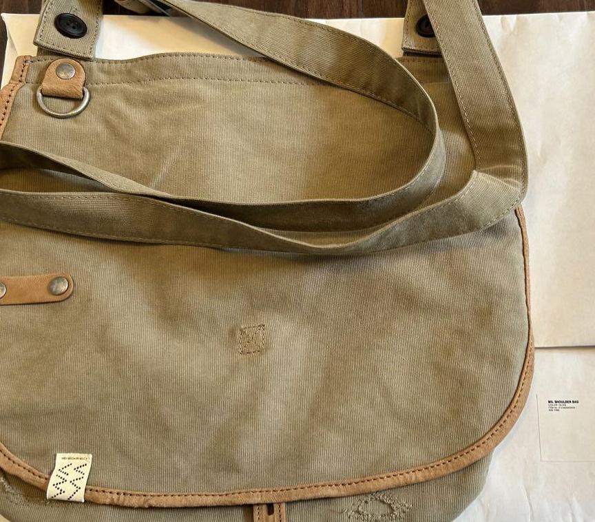 visvim　MIL　SHOULDER　BAG　olive　未使用　付属品完備