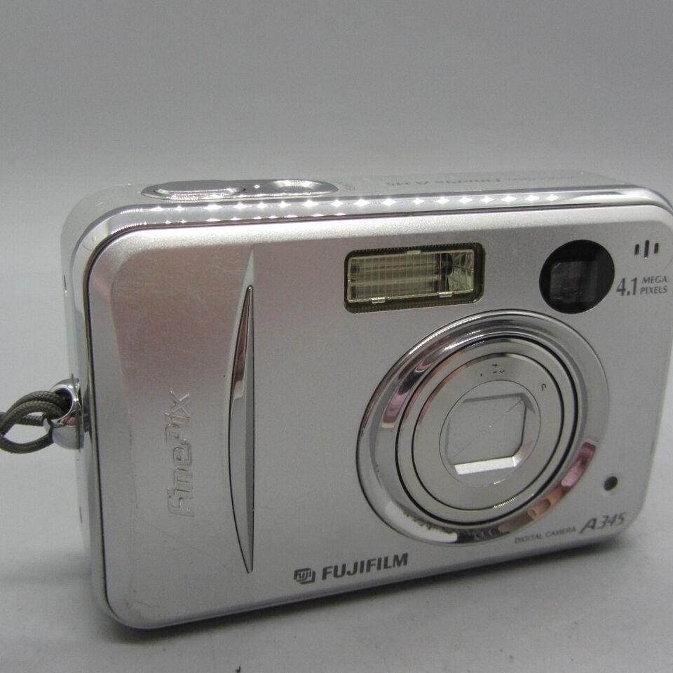 Fujifilm Digital Camera FinePix A345 4.1MP Silver Tested eBay