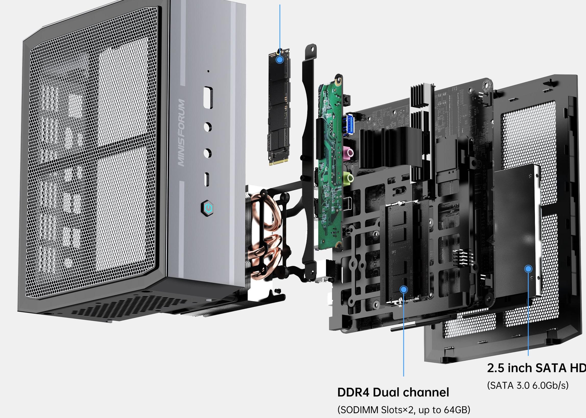 Minisforum i9-12900H NAD9 Mini PC