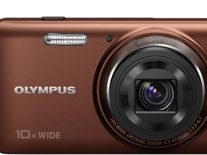 VH-520｜OLYMPUS STYLUS ブラウン(量販店モデル)｜中古品｜修理販売｜サンクス電機