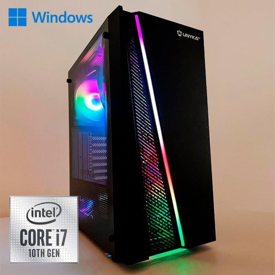 ORDENADOR GAMING GLAYZE RGB I7 12700K/16G/SSD500 NVME/REF.LIQ/700W/W11PRO